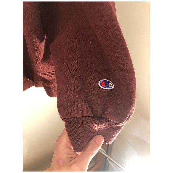 Vintage VT Maroon Champion Pullover - Picture 2 of 4